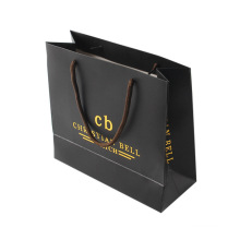 Hot Sale Custom Printing High Quality Paper Gift Bag with Gold Foil